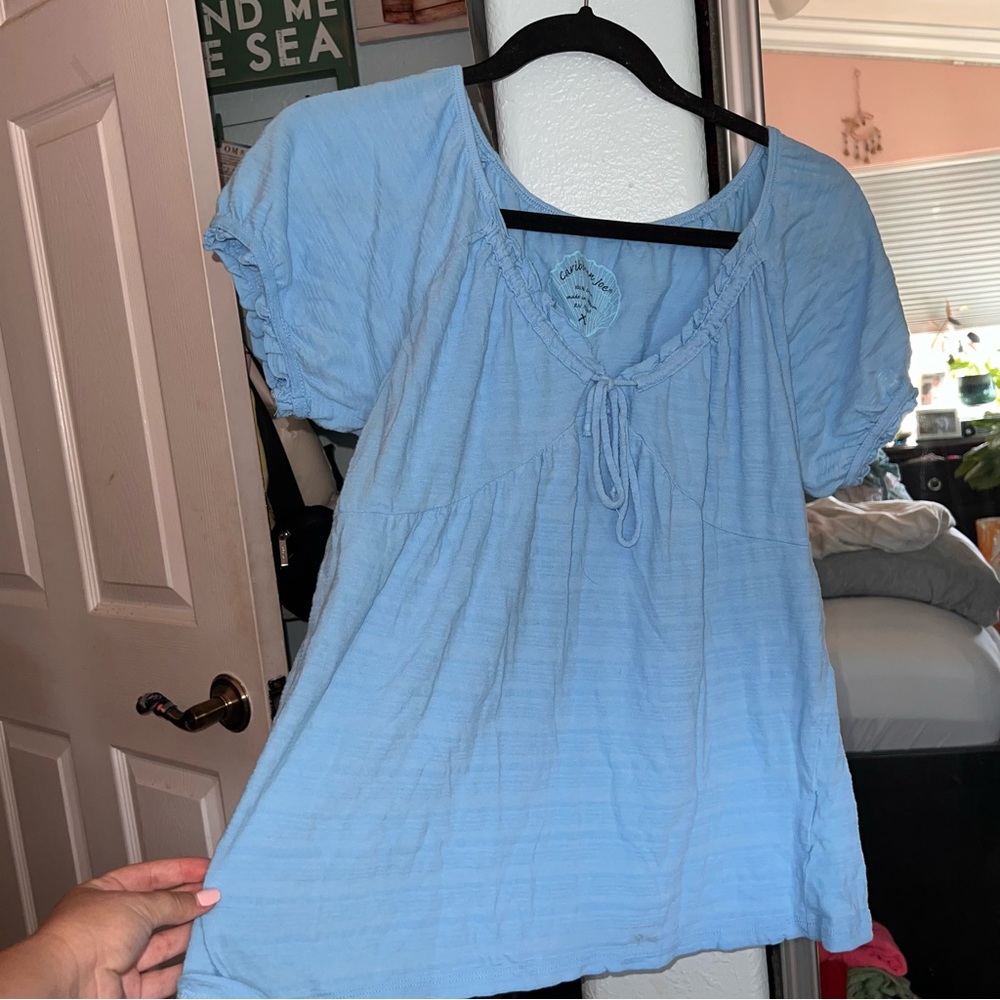 Blue blouse